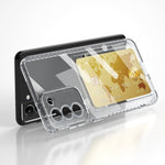 Card Bag Custodia per telefono trasparente antiurto, For Samsung Galaxy S23 5G, For Samsung Galaxy S23+ 5G, For Samsung Galaxy S23 Ultra 5G