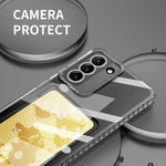 Card Bag Custodia per telefono trasparente antiurto, For Samsung Galaxy S23 5G, For Samsung Galaxy S23+ 5G, For Samsung Galaxy S23 Ultra 5G
