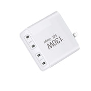 Caricabatterie GaN130W USB-C a 4 porte PD65W / PD30W multiporta di tipo C per serie di notebook, US Plug, EU / US Plug, UK / US Plug, AU / US Plug, EU / UK / US Plug, EU / UK / AU / US Plug