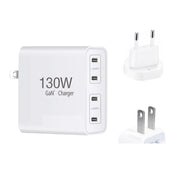 Caricabatterie GaN130W USB-C a 4 porte PD65W / PD30W multiporta di tipo C per serie di notebook, US Plug, EU / US Plug, UK / US Plug, AU / US Plug, EU / UK / US Plug, EU / UK / AU / US Plug