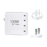 Caricabatterie GaN 130W USB-C 4 porte con PD65W e PD30W