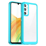 Custodia per telefono in acrilico + TPU serie colorata, For Samsung Galaxy A34 5G, For Google Pixel 7a