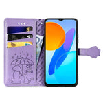 Simpatica custodia per telefono in pelle goffrata con gatto e cane, For Honor X8 5G, For Infinix Note 11, For Xiaomi Poco M5