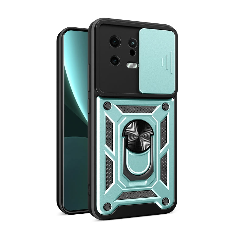 Custodia per telefono con design a copertura della fotocamera scorrevole, For Xiaomi 13, For Xiaomi 13 Pro