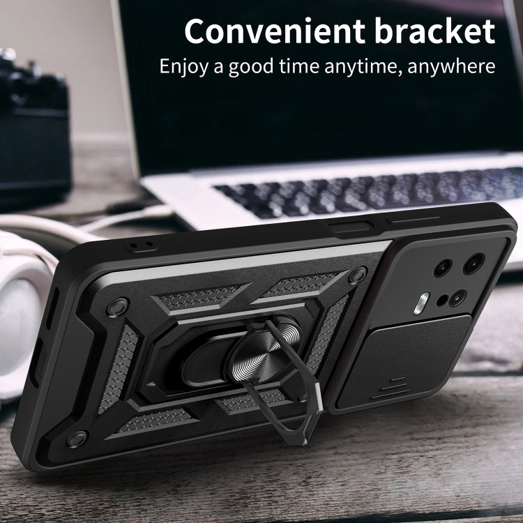 Custodia per telefono con design a copertura della fotocamera scorrevole, For Xiaomi 13, For Xiaomi 13 Pro
