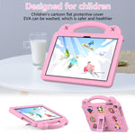 Custodia per tablet antiurto EVA per bambini con cavalletto, For Huawei MatePad T10S 10.1 / T10 9.7, For Huawei Enjoy Tablet 2 10.1