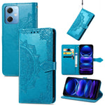 Custodia per telefono in pelle goffrata fiore mandala, For Xiaomi 13, For Xiaomi Redmi Note 12 5G, For Xiaomi Redmi Note 12 Pro 5G, For Xiaomi Redmi Note 12 Pro+ China, For Xiaomi 13 Pro, For Xiaomi Redmi Note 12 Discovery                              ...