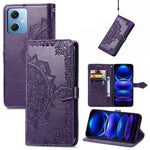 Custodia per telefono in pelle goffrata fiore mandala, For Xiaomi 13, For Xiaomi Redmi Note 12 5G, For Xiaomi Redmi Note 12 Pro 5G, For Xiaomi Redmi Note 12 Pro+ China, For Xiaomi 13 Pro, For Xiaomi Redmi Note 12 Discovery                              ...