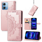 Custodia per telefono in pelle goffrata fiore mandala, For Xiaomi 13, For Xiaomi Redmi Note 12 5G, For Xiaomi Redmi Note 12 Pro 5G, For Xiaomi Redmi Note 12 Pro+ China, For Xiaomi 13 Pro, For Xiaomi Redmi Note 12 Discovery                              ...