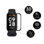 Per Redmi Smart Band 2 ENKAY Hat-Prince 3D Full Coverage Soft PC Edge + Pellicola proteggi schermo PMMA HD, 1 PCS, 2 PCS, 5 PCS, 10 PCS