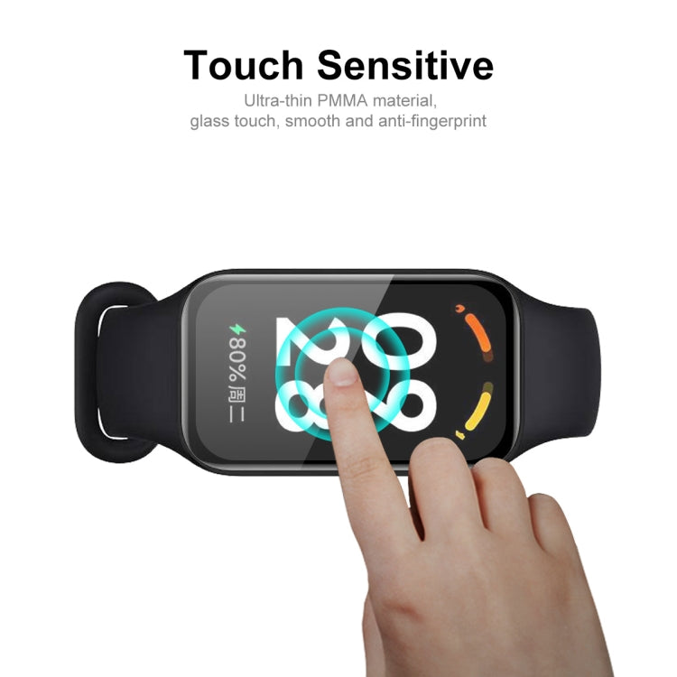 Per Redmi Smart Band 2 ENKAY Hat-Prince 3D Full Coverage Soft PC Edge + Pellicola proteggi schermo PMMA HD, 1 PCS, 2 PCS, 5 PCS, 10 PCS
