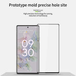 PINWUYO 9H Pellicola in vetro temperato a schermo intero curvo 3D antideflagrante, For Google Pixel 7A, For Xiaomi Redmi 12C, For Xiaomi Redmi K60 / K60 Pro, For Honor 80 GT