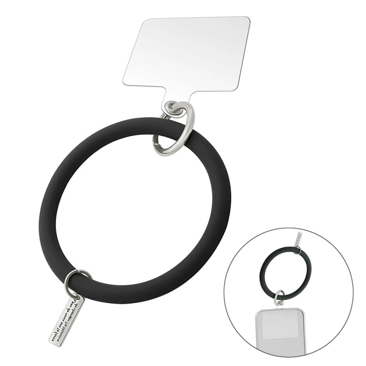 JUNSUNMAY Braccialetto in silicone per cellulare Cordino per cordino Corda da polso anti-smarrimento universale per custodia del telefono