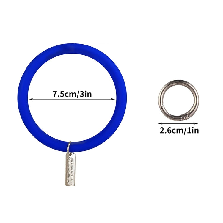 JUNSUNMAY Braccialetto in silicone per cellulare Cordino per cordino Corda da polso anti-smarrimento universale per custodia del telefono