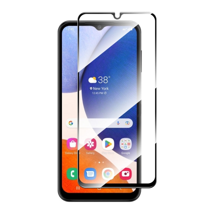 Per Samsung Galaxy A14 5G ENKAY Hat-Prince Full Glue 0.26mm 9H 2.5D Vetro temperato Full Film, For Samsung Galaxy A14 5G(1pcs), For Samsung Galaxy A14 5G(2pcs), For Samsung Galaxy A14 5G(5pcs), For Samsung Galaxy A14 5G(10pcs)