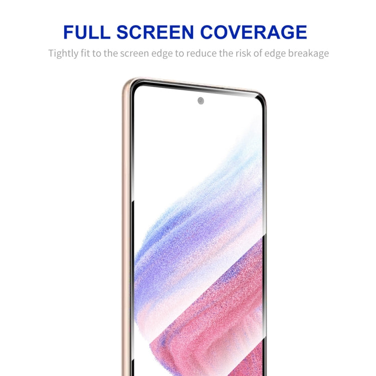 Per Samsung Galaxy A54 5G ENKAY Hat-Prince Full Glue 0.26mm 9H 2.5D Vetro temperato Full Film, For Samsung Galaxy A54 5G(1pcs), For Samsung Galaxy A54 5G(2pcs), For Samsung Galaxy A54 5G(5pcs), For Samsung Galaxy A54 5G(10pcs)