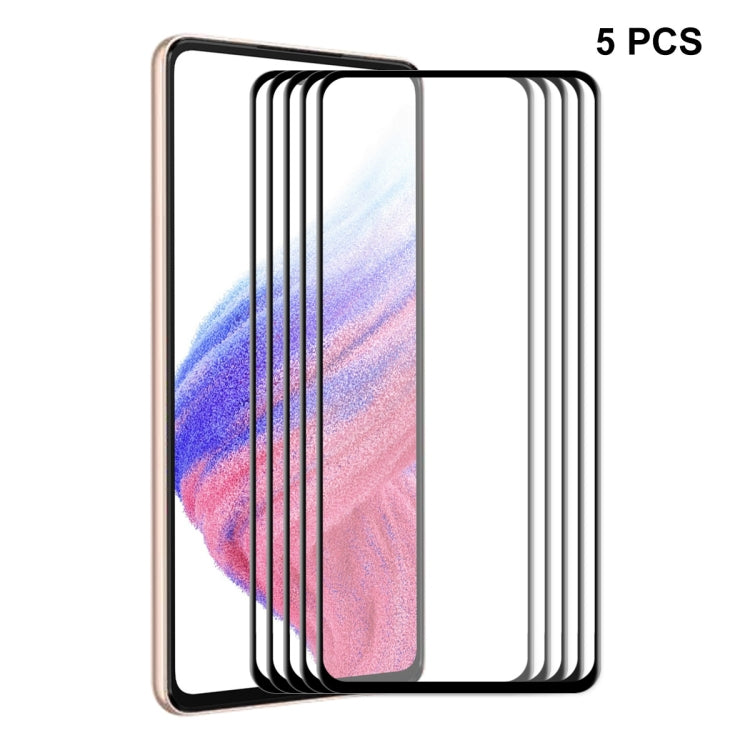 Per Samsung Galaxy A54 5G ENKAY Hat-Prince 6D Full Glue Vetro temperato Full Film, For Samsung Galaxy A54 5G(1pc), For Samsung Galaxy A54 5G(2pcs), For Samsung Galaxy A54 5G(5pcs)