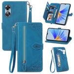 Custodia per telefono in pelle antiurto con fiore in rilievo, For Honor X8 5G, For OPPO A17, For OPPO Reno8, For Xiaomi Poco M5