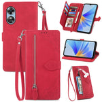 Custodia per telefono in pelle antiurto con fiore in rilievo, For Honor X8 5G, For OPPO A17, For OPPO Reno8, For Xiaomi Poco M5