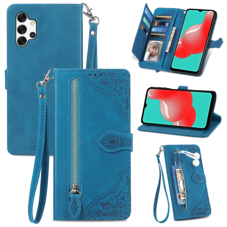 Custodia per telefono in pelle antiurto con fiore in rilievo, For  Samsung Galaxy A32 5G, For Xiaomi Redmi K50 Ultra