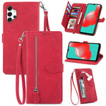 Custodia per telefono in pelle antiurto con fiore in rilievo, For  Samsung Galaxy A32 5G, For Xiaomi Redmi K50 Ultra
