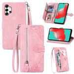 Custodia per telefono in pelle antiurto con fiore in rilievo, For  Samsung Galaxy A32 5G, For Xiaomi Redmi K50 Ultra