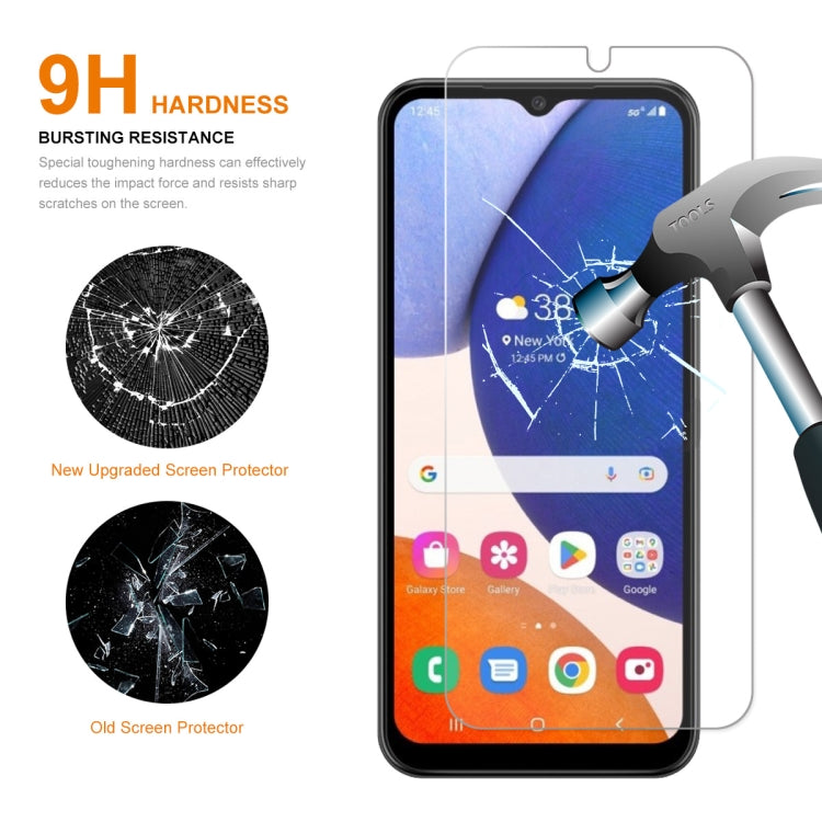 Per Samsung Galaxy A14 5G ENKAY Hat-Prince 0.26mm 9H 2.5D Pellicola in vetro temperato, For Samsung Galaxy A14 5G(1pc), For Samsung Galaxy A14 5G(2pcs), For Samsung Galaxy A14 5G(5pcs), For Samsung Galaxy A14 5G(10pcs)