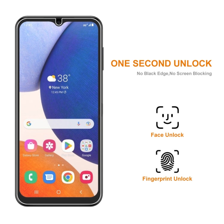 Per Samsung Galaxy A14 5G ENKAY Hat-Prince 0.26mm 9H 2.5D Pellicola in vetro temperato, For Samsung Galaxy A14 5G(1pc), For Samsung Galaxy A14 5G(2pcs), For Samsung Galaxy A14 5G(5pcs), For Samsung Galaxy A14 5G(10pcs)