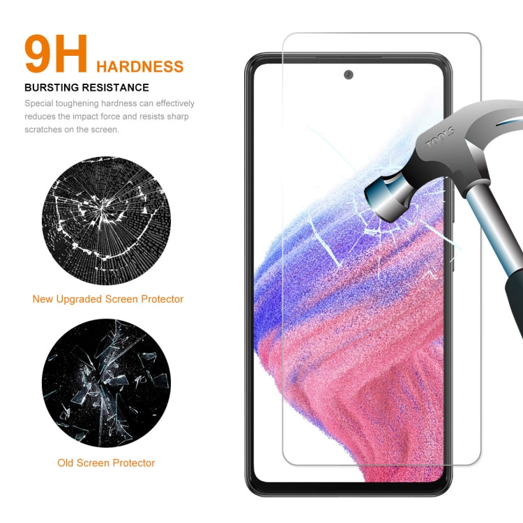 Per Samsung Galaxy A54 5G ENKAY Hat-Prince 0.26mm 9H 2.5D Pellicola in vetro temperato, For Samsung Galaxy A54 5G(1pc), For Samsung Galaxy A54 5G(2pcs), For Samsung Galaxy A54 5G(5pcs), For Samsung Galaxy A54 5G(10pcs)