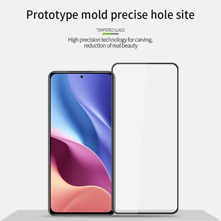 Pellicola in vetro temperato con schermo curvo antideflagrante MOFI 9H 3D, For Xiaomi Redmi K60 / K60 Pro, For Xiaomi Redmi 12C, For Honor 80 GT