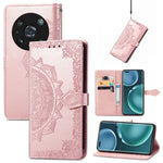 Custodia per telefono in pelle goffrata fiore mandala, For Honor Magic 4 Pro, For Honor X8 5G, For Honor X30 / Magic 4 Lite 5G, For Infinix Note 11