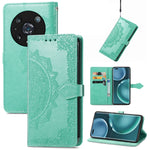 Custodia per telefono in pelle goffrata fiore mandala, For Honor Magic 4 Pro, For Honor X8 5G, For Honor X30 / Magic 4 Lite 5G, For Infinix Note 11