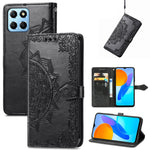Custodia per telefono in pelle goffrata fiore mandala, For Honor Magic 4 Pro, For Honor X8 5G, For Honor X30 / Magic 4 Lite 5G, For Infinix Note 11