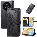 Custodia per telefono in pelle goffrata fiore mandala, For Honor Magic 4 Pro, For Honor X8 5G, For Honor X30 / Magic 4 Lite 5G, For Infinix Note 11