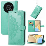 Custodia per telefono in pelle goffrata fiore mandala, For Honor Magic 4 Pro, For Honor X8 5G, For Honor X30 / Magic 4 Lite 5G, For Infinix Note 11