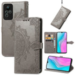 Custodia per telefono in pelle goffrata fiore mandala, For Honor Magic 4 Pro, For Honor X8 5G, For Honor X30 / Magic 4 Lite 5G, For Infinix Note 11