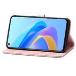 Custodia per telefono in pelle goffrata fiore mandala, For OPPO A76 4G, For Realme 10 4G, For Realme V23, For TCL 405