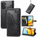 Custodia per telefono in pelle goffrata fiore mandala, For UMIDIGI A13S, For Xiaomi Poco M5, For ZTE Blade A72 4G, For ZTE Blade V40S