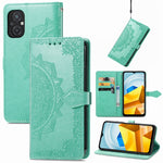 Custodia per telefono in pelle goffrata fiore mandala, For UMIDIGI A13S, For Xiaomi Poco M5, For ZTE Blade A72 4G, For ZTE Blade V40S