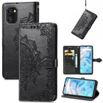 Custodia per telefono in pelle goffrata fiore mandala, For UMIDIGI A13S, For Xiaomi Poco M5, For ZTE Blade A72 4G, For ZTE Blade V40S