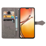 Custodia per telefono in pelle goffrata fiore mandala, For vivo V23 5G, For vivo X80 Lite, For vivo X80 Pro