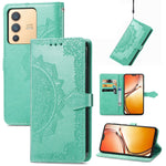 Custodia per telefono in pelle goffrata fiore mandala, For vivo V23 5G, For vivo X80 Lite, For vivo X80 Pro