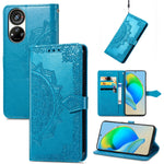 Custodia per telefono in pelle goffrata fiore mandala, For UMIDIGI A13S, For Xiaomi Poco M5, For ZTE Blade A72 4G, For ZTE Blade V40S