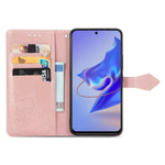 Custodia per telefono in pelle goffrata fiore mandala, For ZTE Blade V40 Pro, For Xiaomi Redmi A1+, For Huawei Mate 50 Pro, For Xiaomi Poco X3 Pro