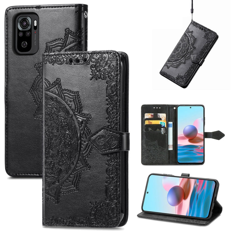 Custodia per telefono in pelle goffrata fiore mandala, For Xiaomi Poco X4 GT, For Xiaomi Redmi Note 10S, For Asus Zenfone 9, For vivo T2X 5G