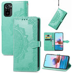 Custodia per telefono in pelle goffrata fiore mandala, For Xiaomi Poco X4 GT, For Xiaomi Redmi Note 10S, For Asus Zenfone 9, For vivo T2X 5G