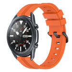 Cinturino in silicone a strisce concave da 22 mm, For Samsung Galaxy Watch3 45mm, For Samsung Galaxy Watch 46mm