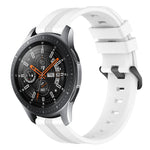 Cinturino in silicone a strisce concave da 22 mm, For Samsung Galaxy Watch3 45mm, For Samsung Galaxy Watch 46mm