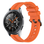 Cinturino in silicone a strisce concave da 22 mm, For Samsung Galaxy Watch3 45mm, For Samsung Galaxy Watch 46mm