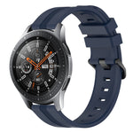 Cinturino in silicone a strisce concave da 22 mm, For Samsung Galaxy Watch3 45mm, For Samsung Galaxy Watch 46mm